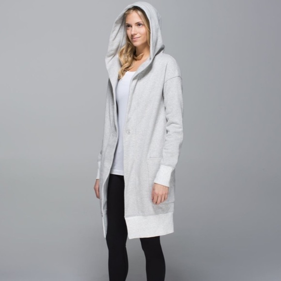 Lululemon Karmacollected Hooded Wrap sweatshirt Jacket - Picture 1 of 15